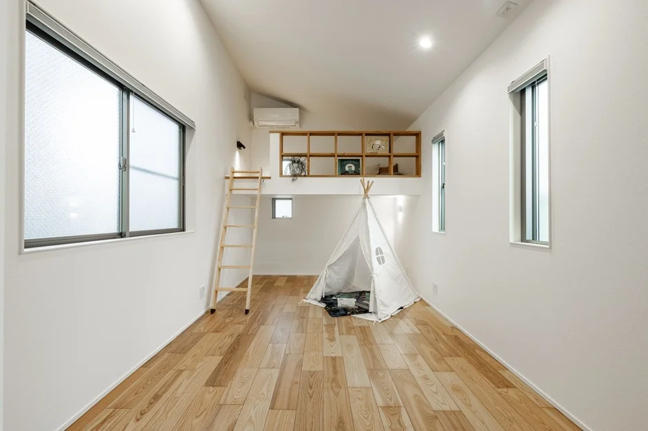 子ども部屋のロフト
