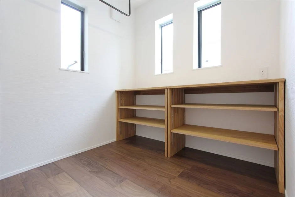 マルチルームとしても活用できる家事室