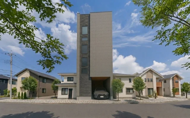 都心の狭小地でも夢のマイホームを実現！「もくよんⓇ」耐火木造4階建て住宅の建築現場見学会が8月限定で開催