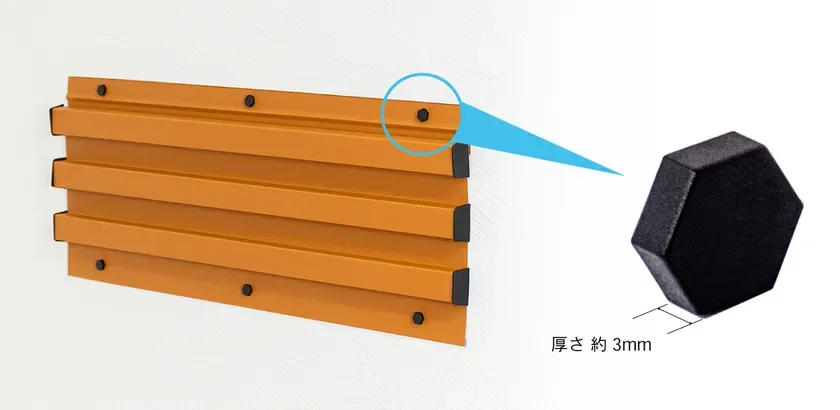 専用せっこう釘を開発