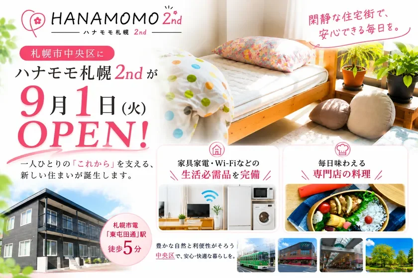ハナモモ札幌2nd 外観イメージ