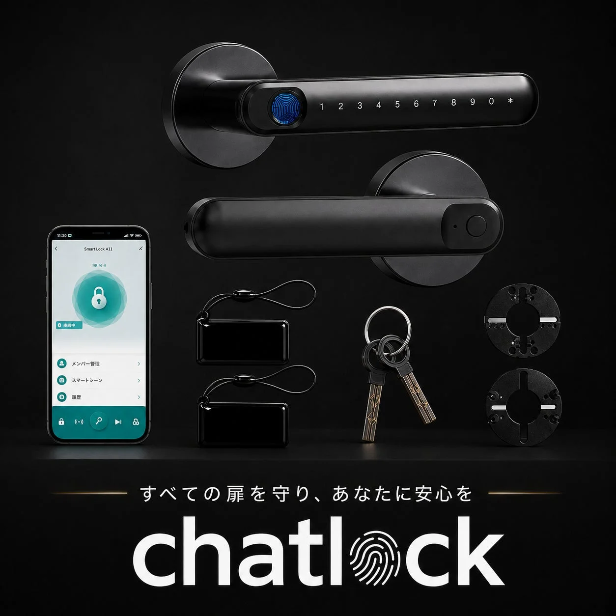 ChatLockスマートロック H10