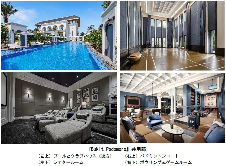 Bukit Podomoroの共用施設