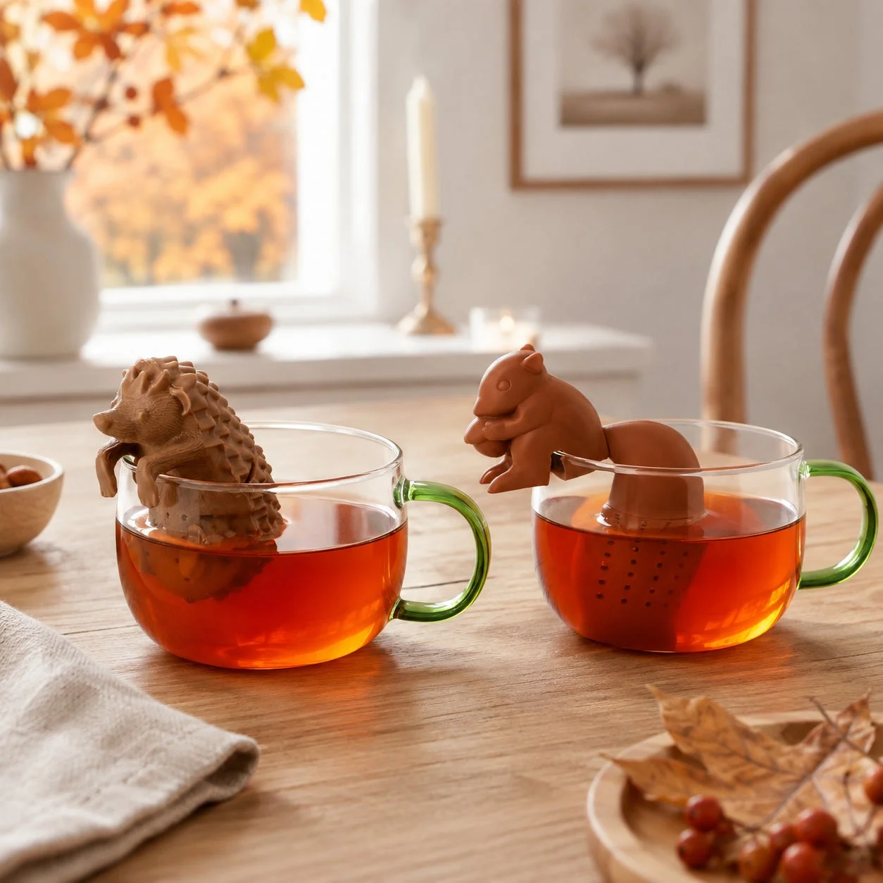 紅茶とティーインフューザー