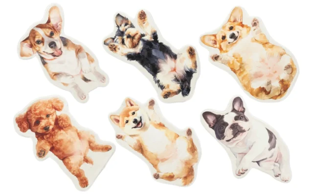 【目が合うたび、思わず笑顔に】Jubileeから愛らしい犬デザイン起毛マットの新デザインが登場、全19種に