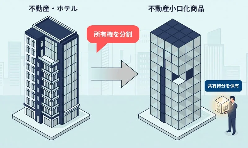 不動産小口化商品 共有持分を保有