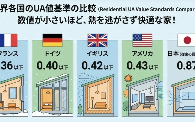 「UA値の秘密」を解き明かす！家の断熱は低い方がいい？健康と省エネを両立する超高断熱の家づくり