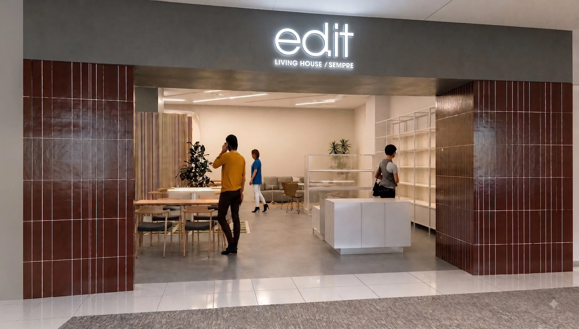 店舗外観と店内の様子