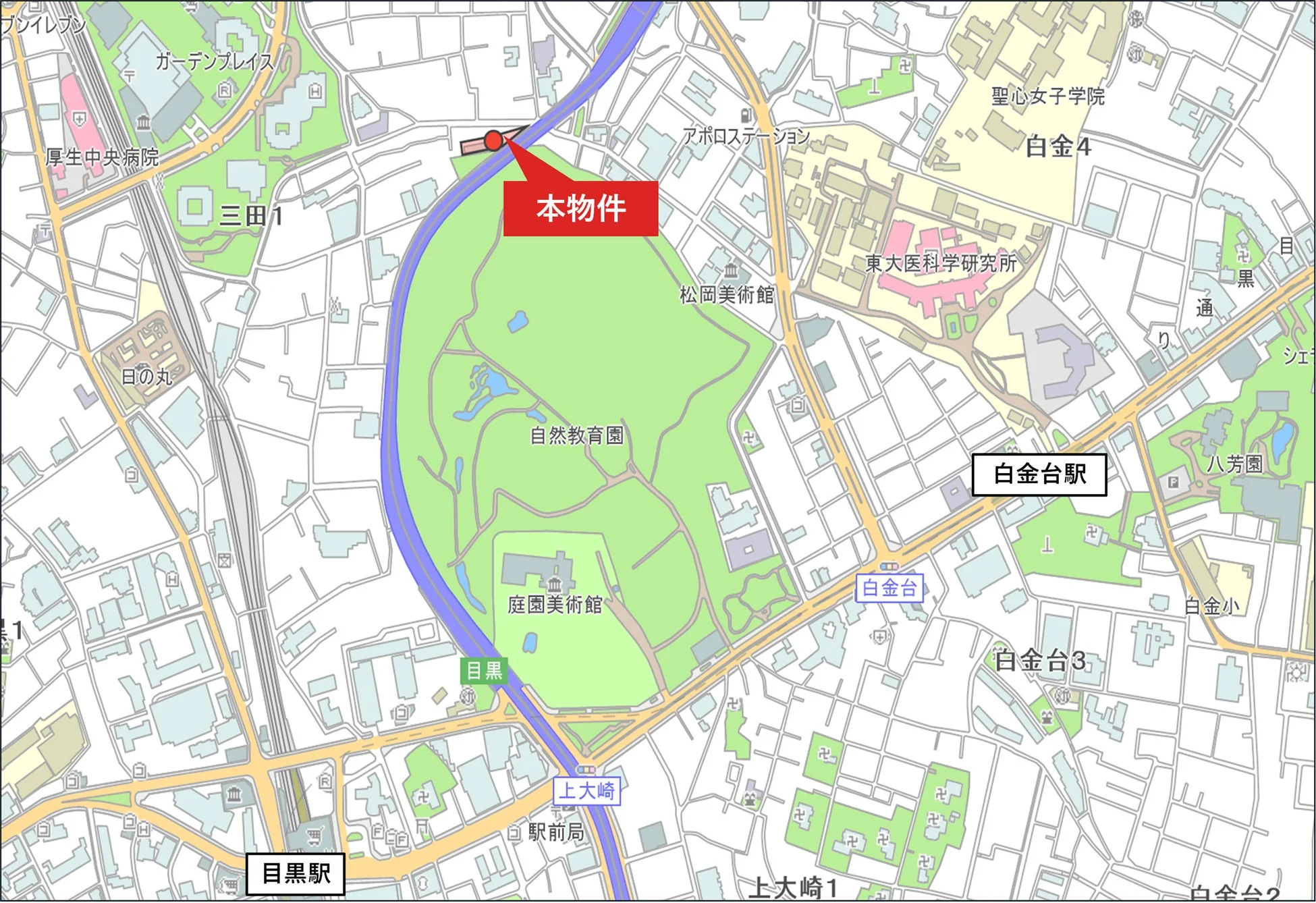 物件位置図