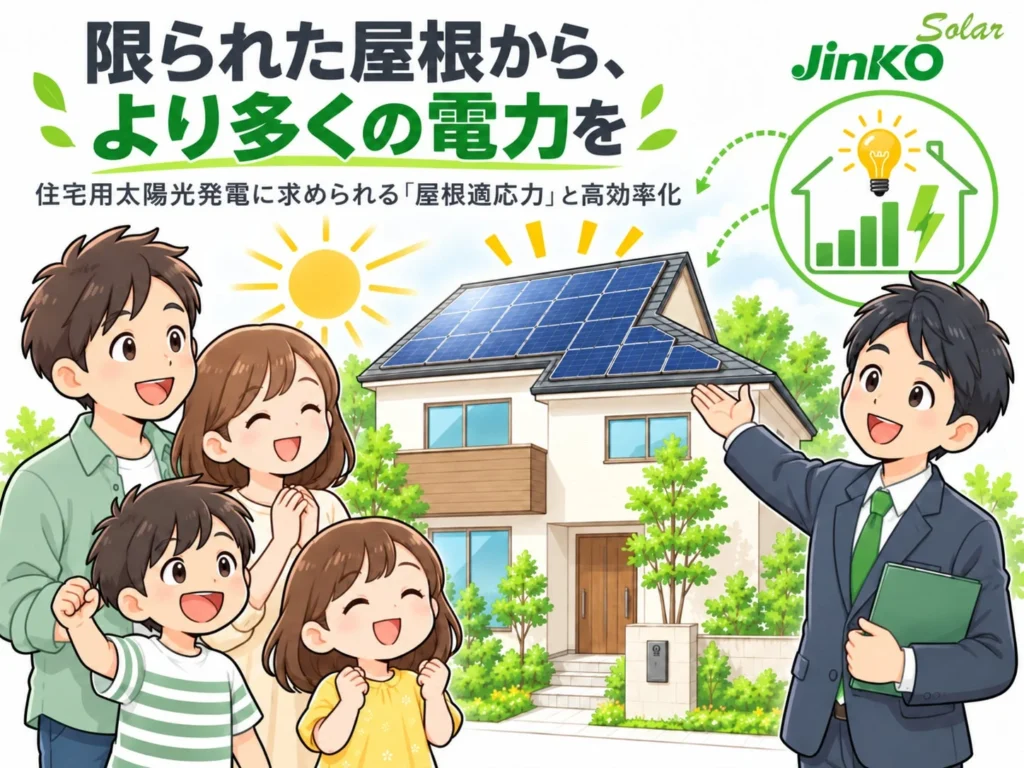 限られた屋根を最大限に活かす！住宅用太陽光発電で賢く電気を生み出す新常識