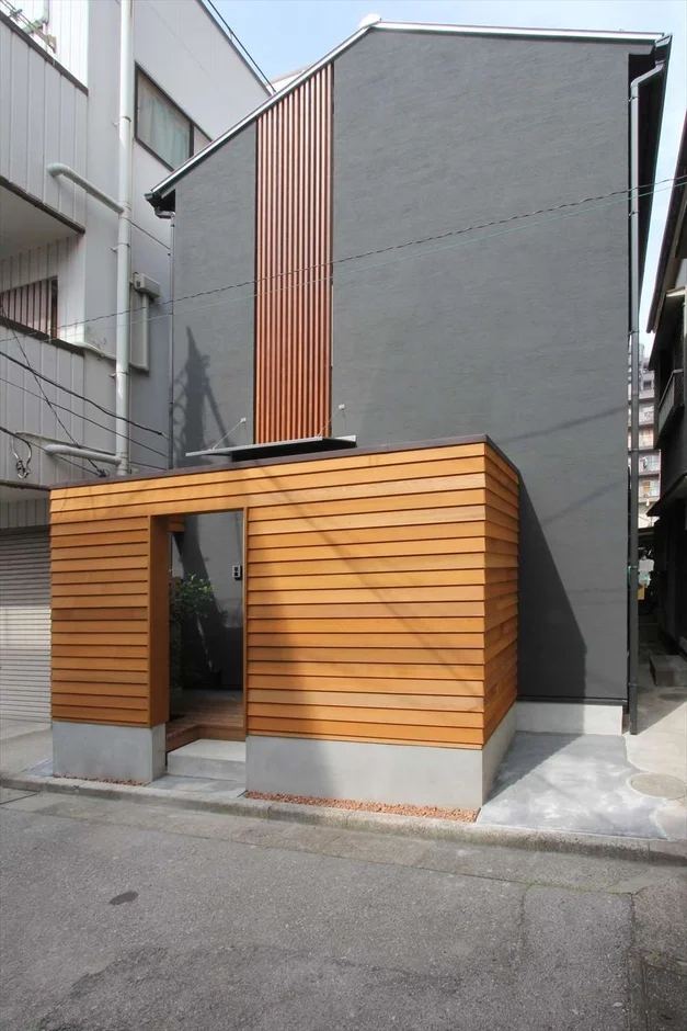 モダンな住宅の外観