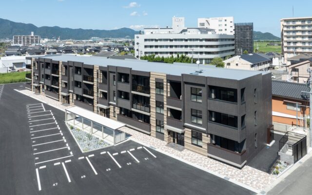 株式会社Happiness、新築１棟投資用賃貸マンション【Muu.朽網駅北】が竣工