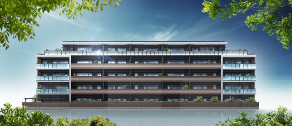 緑に囲まれた高台に誕生する低層レジデンスマンション 「グリーンヒル明野西Ⅱレジデンス」、誕生。