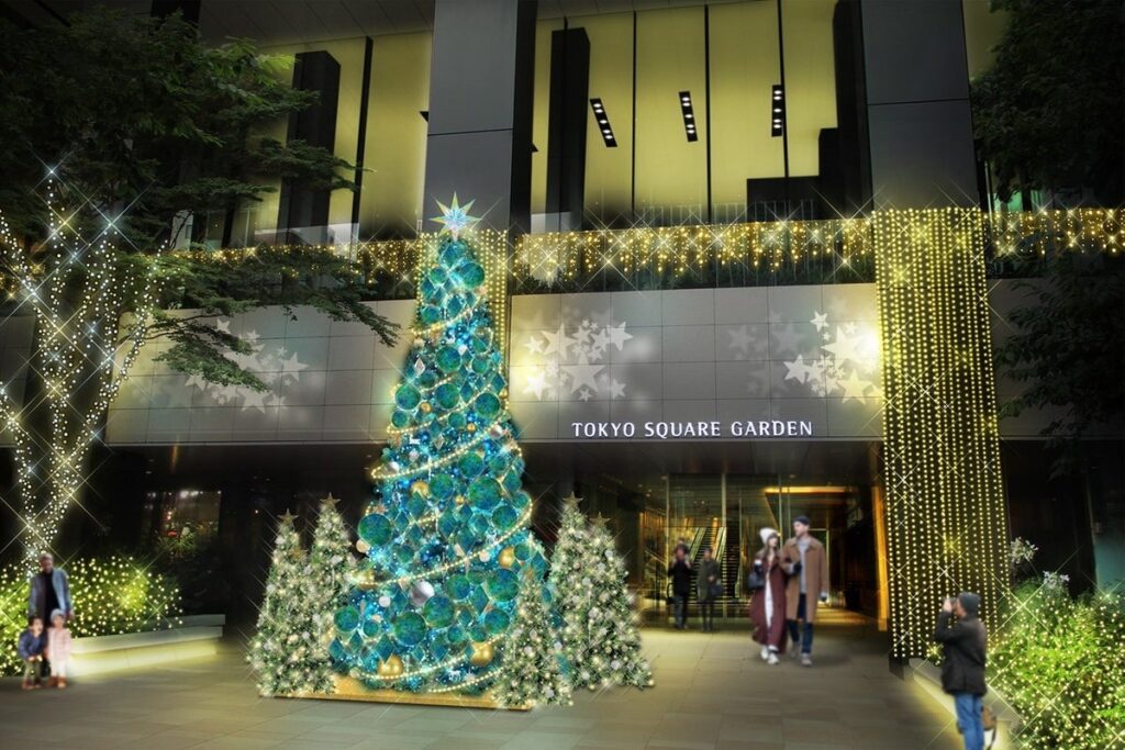 京橋エリア最大級、再エネ由来電力で17万個のLED電球が灯る「2026東京スクエアガーデン ウィンターイルミネーション」開催 11月5日（木）～1月31日（日）、ヘラルボニーとのコラボツリーも展示