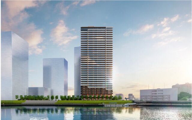 ホシノアーキテクツがマスターデザインアーキテクトとして参画する、新築分譲マンション「パークタワー千住大川端」の物件公式ホームページが公開