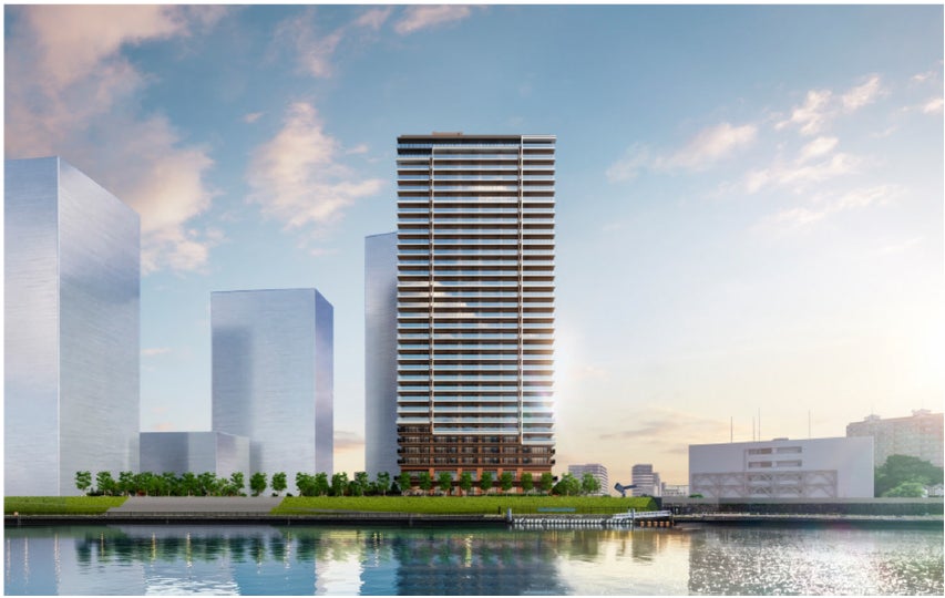 ホシノアーキテクツがマスターデザインアーキテクトとして参画する、新築分譲マンション「パークタワー千住大川端」の物件公式ホームページが公開
