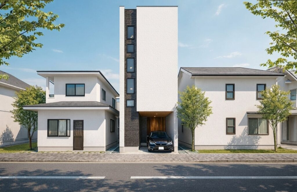 【東京・中央区】超都心15.6坪に「屋上のある一戸建て」。ビルトインガレージ×ホームエレベーター、4階建て完成実例を公開