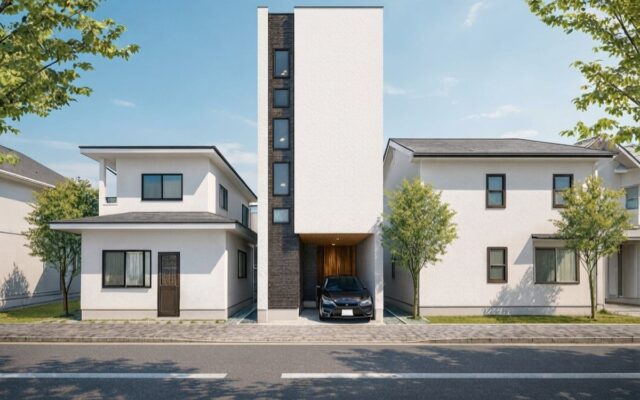 【東京・中央区】超都心15.6坪に「屋上のある一戸建て」。ビルトインガレージ×ホームエレベーター、4階建て完成実例を公開